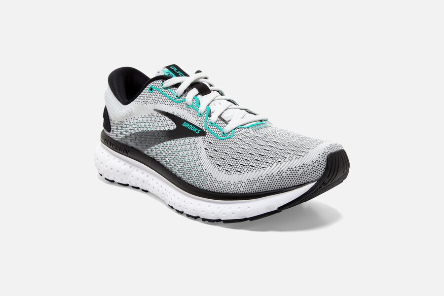 Brooks Glycerin 18 Road Löparskor Dam - Grå/Svarta - 4095-YBQNK